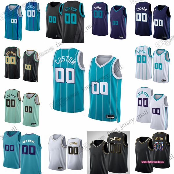 

brandon miller 2023 draft no. 2 printed basketball jerseys hayward rozier iii oubre ball bouknight jones martin thor richards williams mcgow, Black;red
