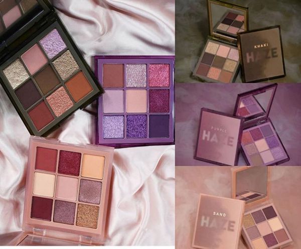 

haze purple sand khaki 9color eyeshadow palette shimmer matte dhl 8757778