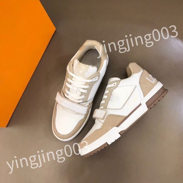 

2023 luxury designer sneakers plate-forme shoes pop color matching running shoes thick sole trend light fashion all match color cool casual, Black
