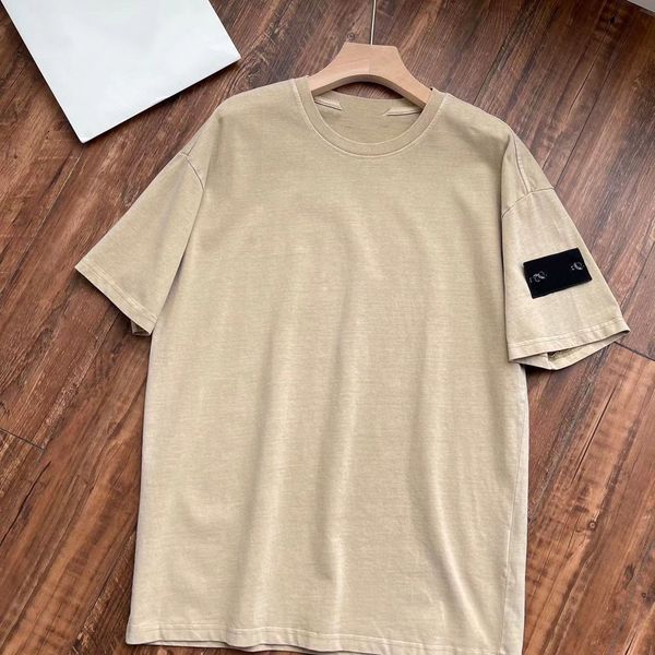 

stones island designer men t shirt sweatshirt compass armband cotton short sleeve long pullover summer, White;black