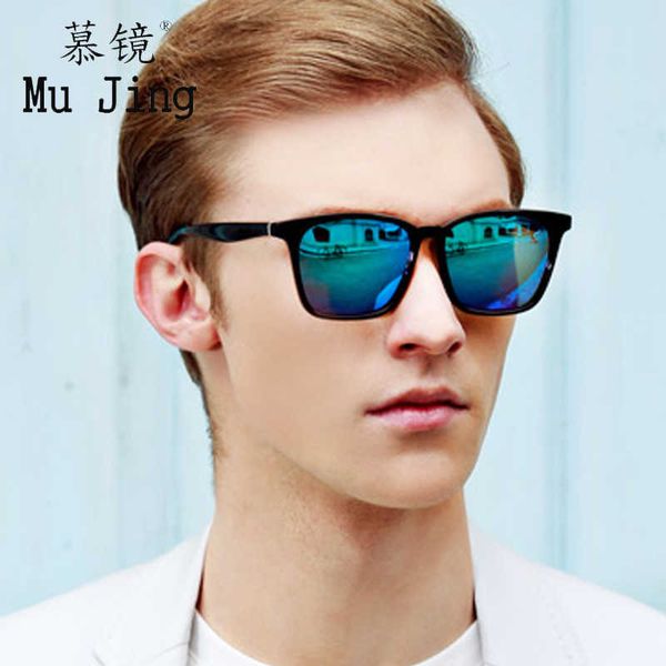 

tr90 for men and women glasses colorful classic polarized sunglasses, White;black