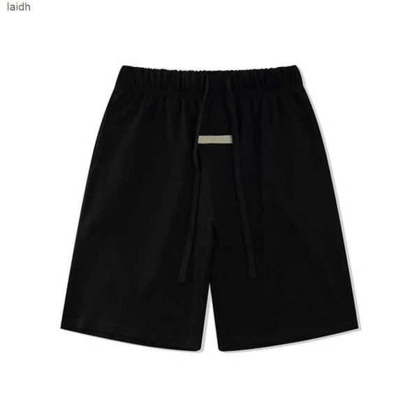 

21ss reflective high street shorts men's casual sports pant loose oversize style drawstring short pants trend designer n5v3, White;black