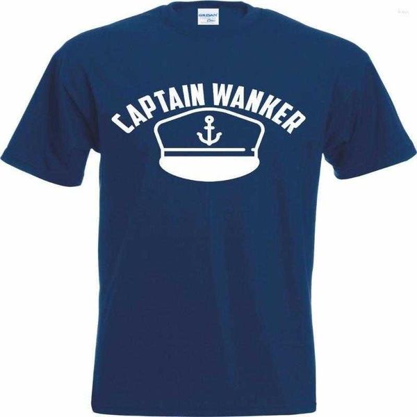 

men's t shirts summer 2023 cotton men hip hop funny boat captain skipper t-shirt boating canal sailer gift rude comedy fitness tee shir, White;black