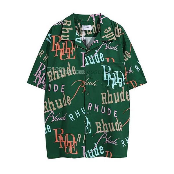 

men womens rhude mens shorts tshirts athletic casual suit classic beach fashion luxury designer street hip hop couples, White;black