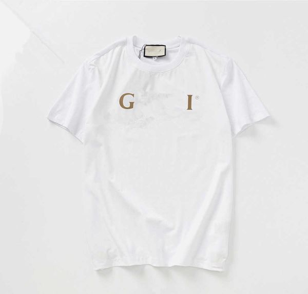

2023ss summer designer mens t shirts for men luxury letter printing t shirt short sleeve man tee woman clothing eur size xs-xxl, White;black