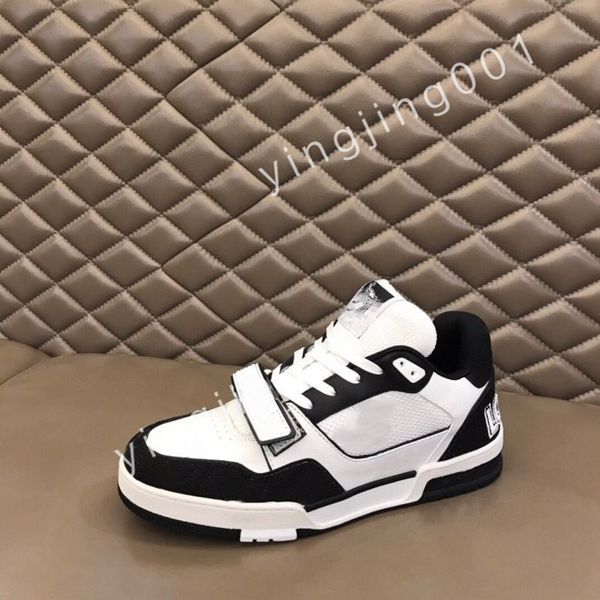 

new r flat sneaker trainer casual shoes denim canvas leather white letter overlays fashion platform mens womens low sneakers 39-45, Black