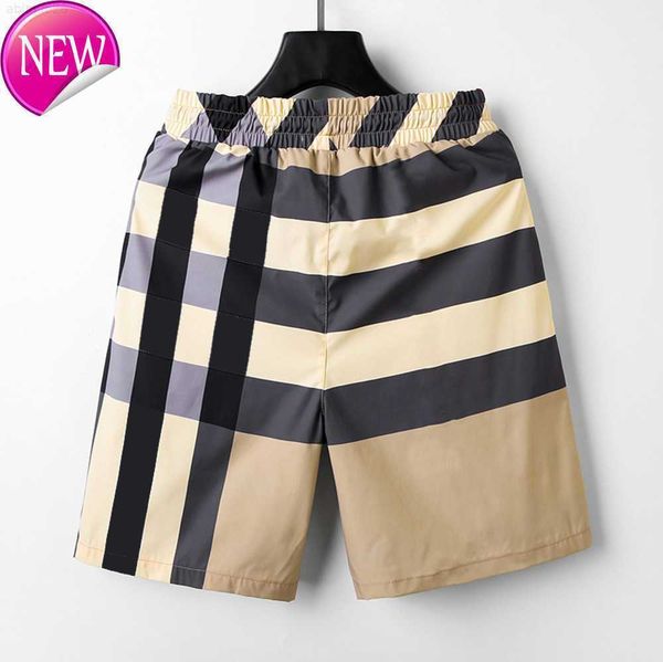 

burbrery 2023 mens womens designers shorts summer streetwears clothing drying swimwear printing board beach pants, White;black