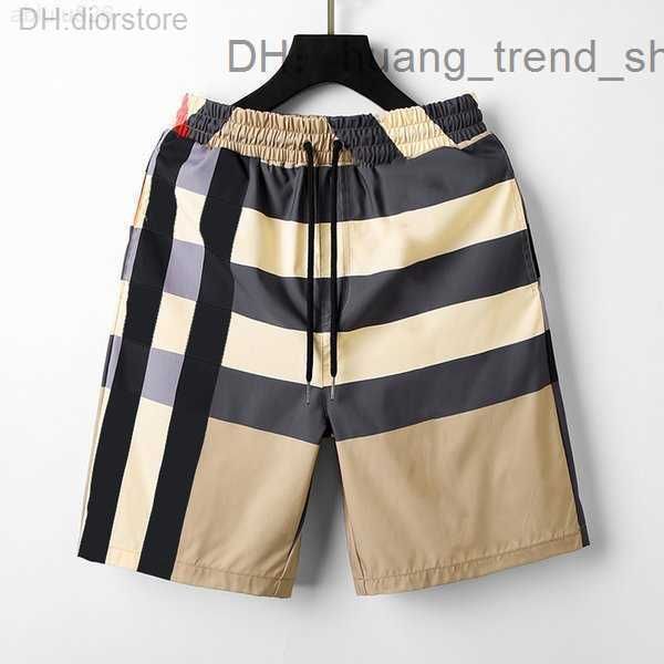 

burbrery 2023 mens womens designers shorts summer fashion streetwears clothing quick drying swimwear printing board beach pants, White;black