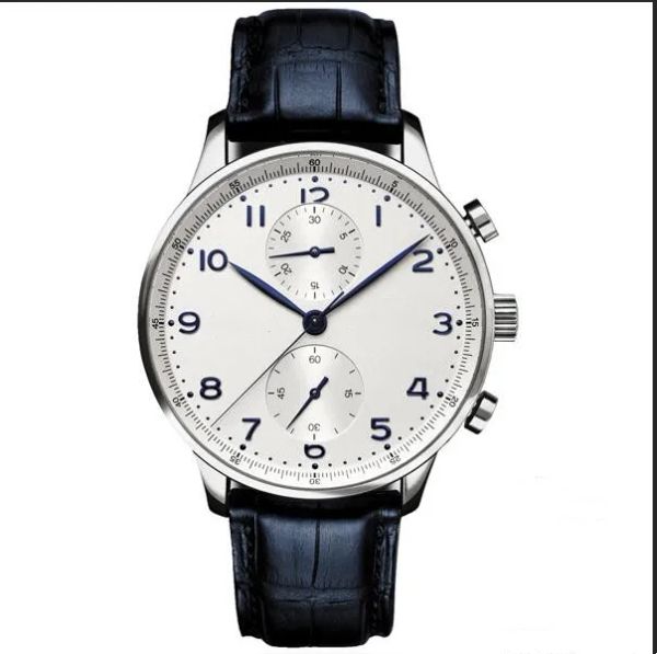 

classic mans wristwatch male watch man automatic watches leather strap men wristwatches mechanical watch 065, Slivery;brown