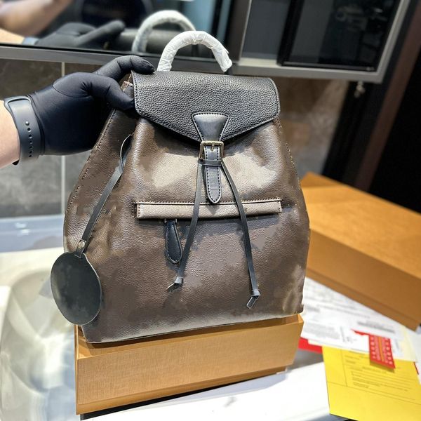 

2023 5a quality new arrival leather backpack bag women fashion bags designer backpacks styles casual men bags five colors