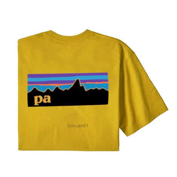 

mens t-shirts luxurys patagonias t-shirt american retro outdoor bata back sunset printing fast drying cotton couple jqhx 1 x67d, White;black
