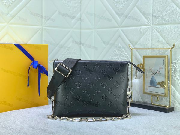 

fashion classic women's handbag one shoulder true leather bag cover inner partition letter flower pattern with dust bag