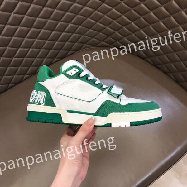 

new luxurys designer running shoes brand sneakers fashion shoe white black leather men women espadrilles flats lace up platform trainers