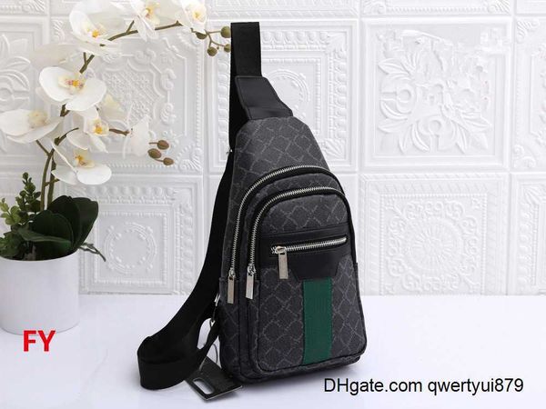 

cross body designer bag luxury crossbody bags designers chest bags fashion waist-bag men and women purse canvas ggletter pressed pack two co