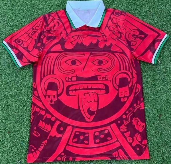 

1998 mexicos retro soccer jerseys borgetti hernandez campos blanco h.sanchez classic football shirt camiseta vintage maillot de foot jersey, Black;yellow