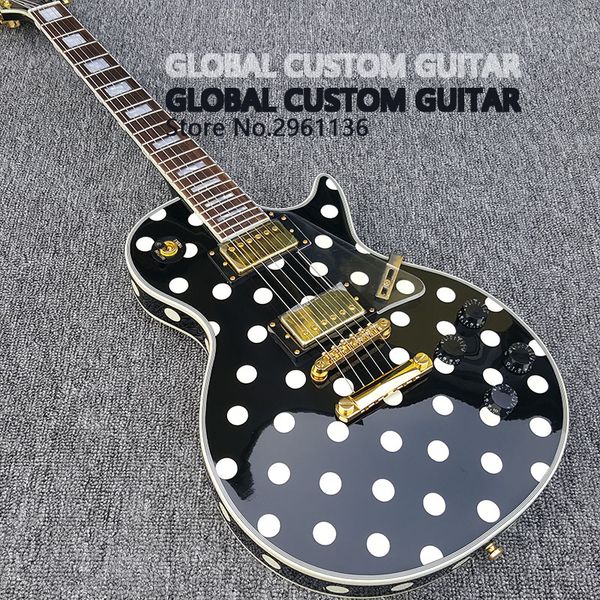 

chinese electric guitar, lp electric guitar, electric guitar, mahogany body and neck, gold hardware, ing