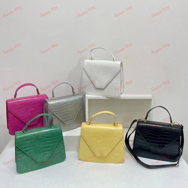 

women's new summer tote bag envelope package designer smooth leather handbag shoulder bag light luxury celebrity banquet totes