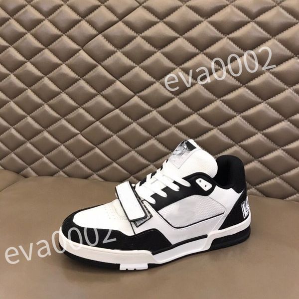 

new r shoes handmade white black fashion sneaker casual chunky brand sneakers all-match sports trainers