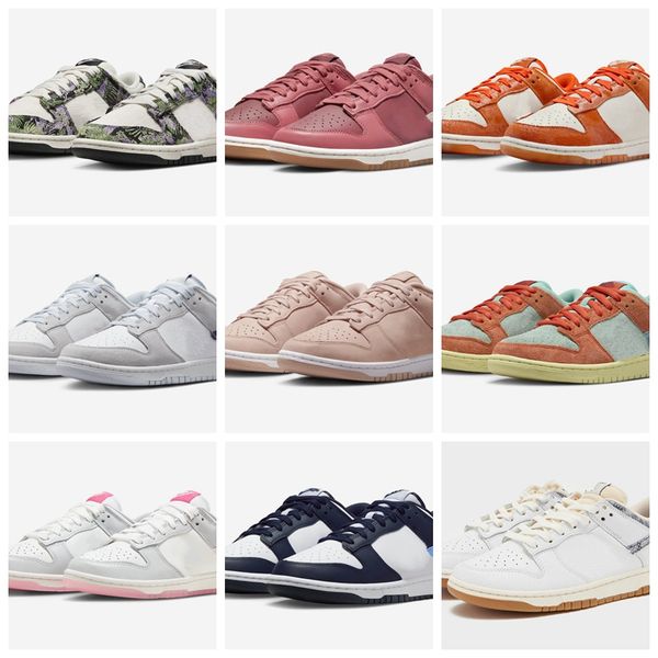

dunkes sb low massage air casual shoes riotous profusion men woman fashion shoes black white panda grey fog unc green pink leather platform