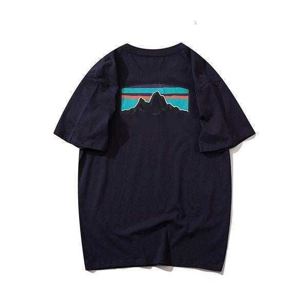 

men's t-shirts men shirt patagonias letter print doodle high street mens women casual short sleeve tee cotton t-shirt streetwear x9qx 1, White;black