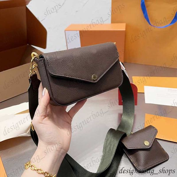 

summer fashion casual ladies crossbody bag, two-piece, woven adjustable shoulder strap, multi-purpose, can be used as a key bag coin purse m