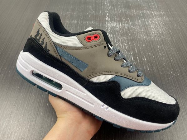 

2023 restock authentic running shoes trainer 1 87 premium escape slate blue designer sneakers ship with box