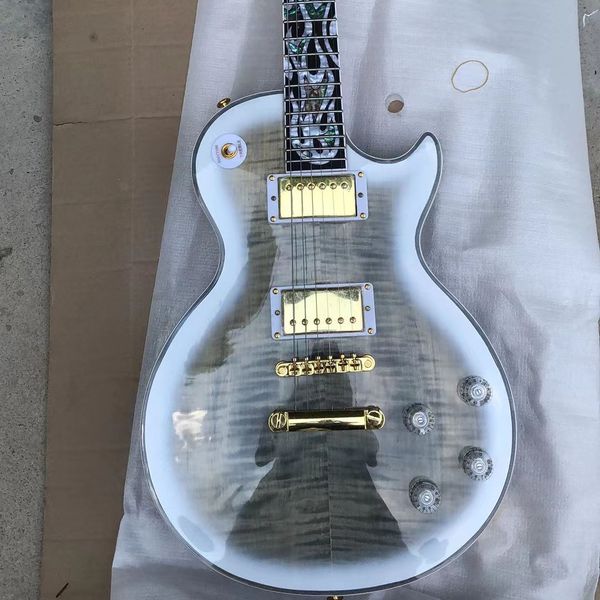 

ome lp electric guitar finish glossy maple neck