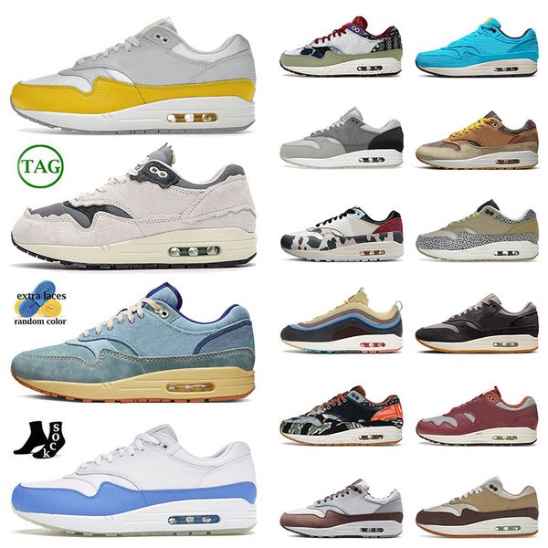 

og cushion 1 running shoes 1s 87 tour yellow protection corduroy men women big size 13 blueprint patta concepts x 1/87 sports trainers sneak