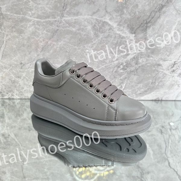 

2023 new genuine leather casual shoes platform sneakers brand design women autumn fashion sports ladies vulcanized men, Black