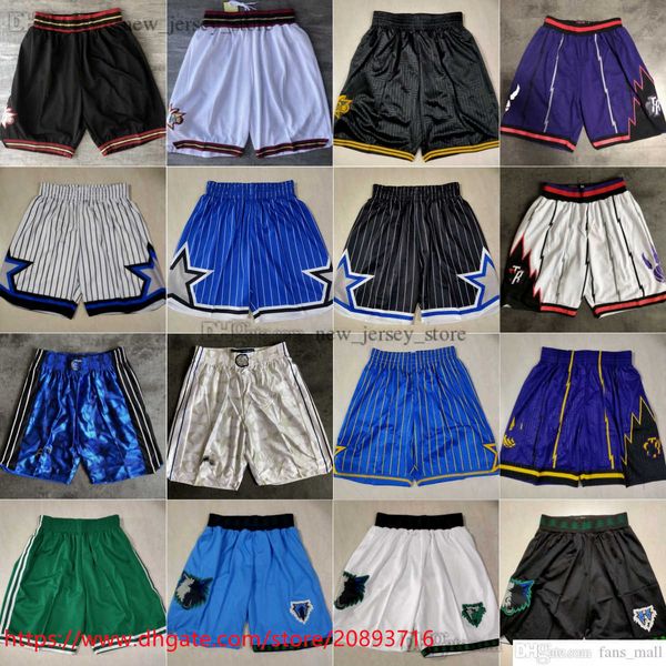 

classic retro basketball shorts stitched man breathable gym training beach pants baskeball sweatpants pant pocket short s-xxl black white bl