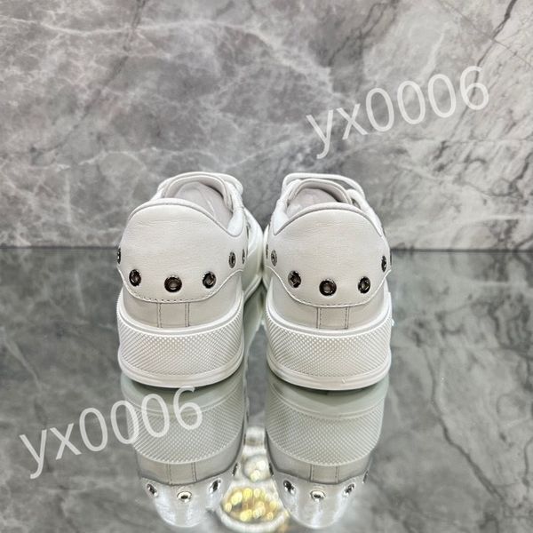 

2023 luxury casual shoes four season white sports women's and men's casual board shoes kinds of comfortable all cow leather, Black