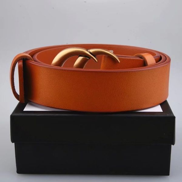 

mens designer belts for men women genuine leather ladies jeans belt pin buckle casual strap wholesale with box 3.8cm, Black;brown