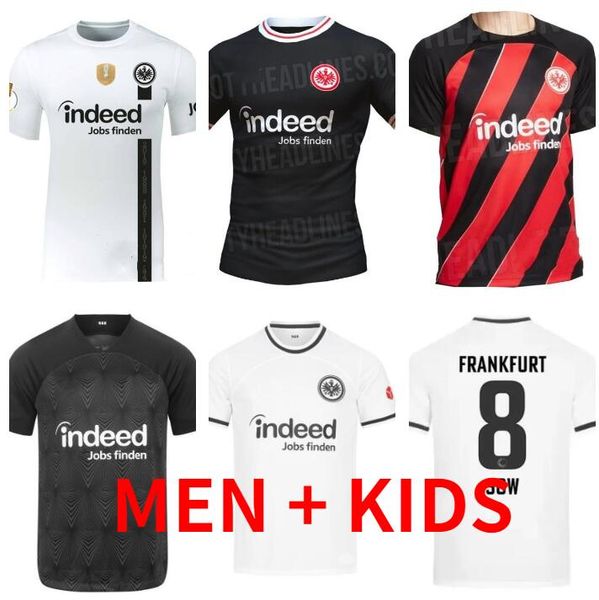

23 24 dfb pokal final kit eintracht frankfurt soccer jerseys 2023 2024 m.gotze kostic sow klammers hinteregger kamada borre shirt rode ache, Black;yellow