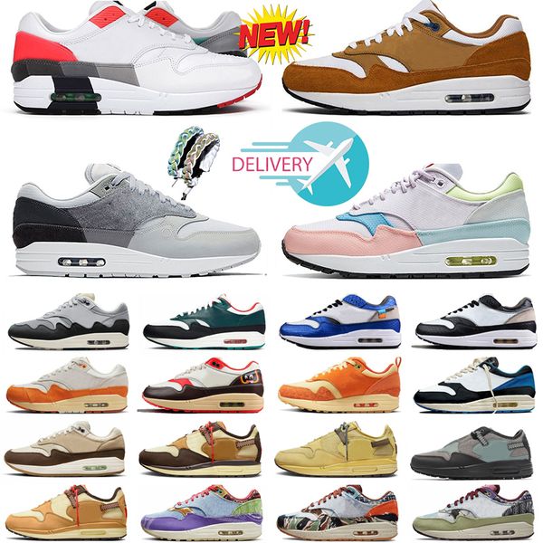 

classic 1 running shoes one off 87 designer men women sean wotherspoon patta monarch travis cactus jack baroque brown anniversary royal red