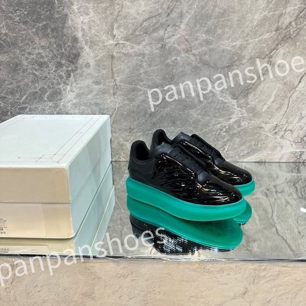 

designer sneakers casual shoe leather lace up men fashion platform white black mens womens espadrilles sports trainer