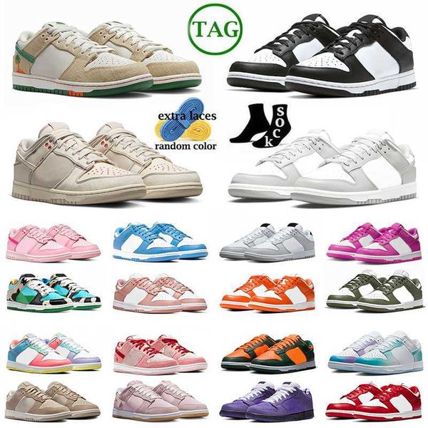 

running shoes low panda jarritos sanddrift active fuchsia triple pink grey fog lobster medium olive unc strange love walking jogging sneaker, Black