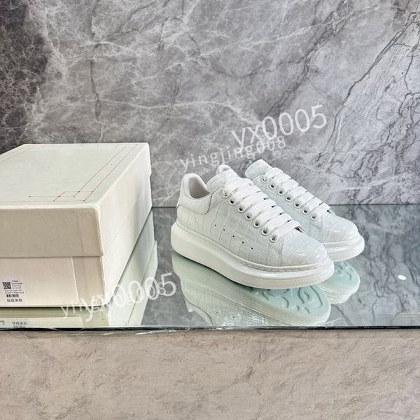 

luxury designer casual shoes men women platform sneakers leather mens and womens outdoor shoe, Black