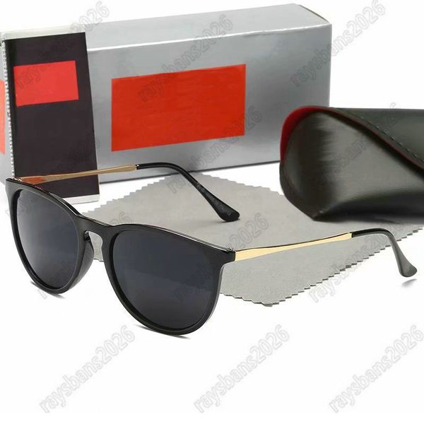 

women raysben sunglasses classic brand retro sunglasses luxury designer eyewear metal frame designers female male sun glasses woman ml 4171, White;black