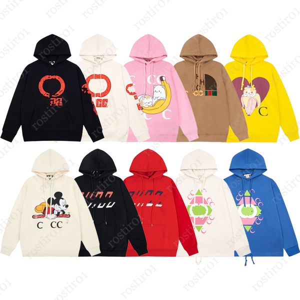 

designer mens double g womens hoodie for men lightning link letter matching stripre sweatshirt terry jumpers graphic superior quality ggity, Black