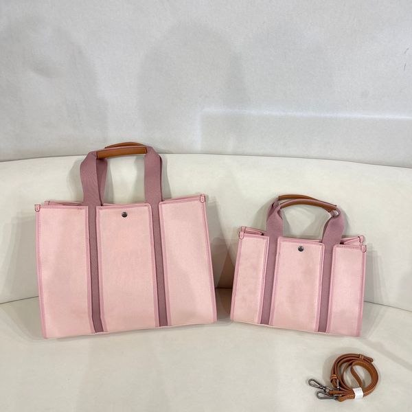 

spring/summer series tmonogram embroidery canvas tote bag revisits the classic retro casual trend jacquard simple and casual lightweight bag