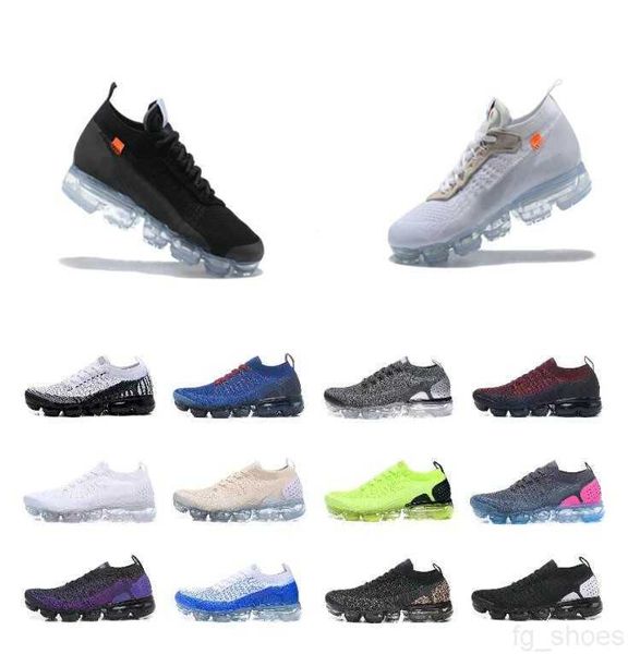 

2019 vapores max fly 2.0 knit casual shoes classic mens women airs cushion triple black white sail oreo midnight purple chaussures sports tr