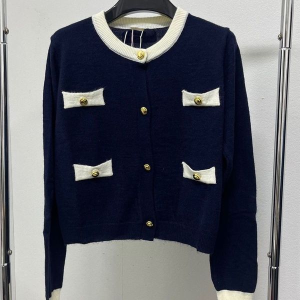 

xiaoxiang m slim fit slim wool zhang yuanying knitted sweater cardigan short women, Black;brown