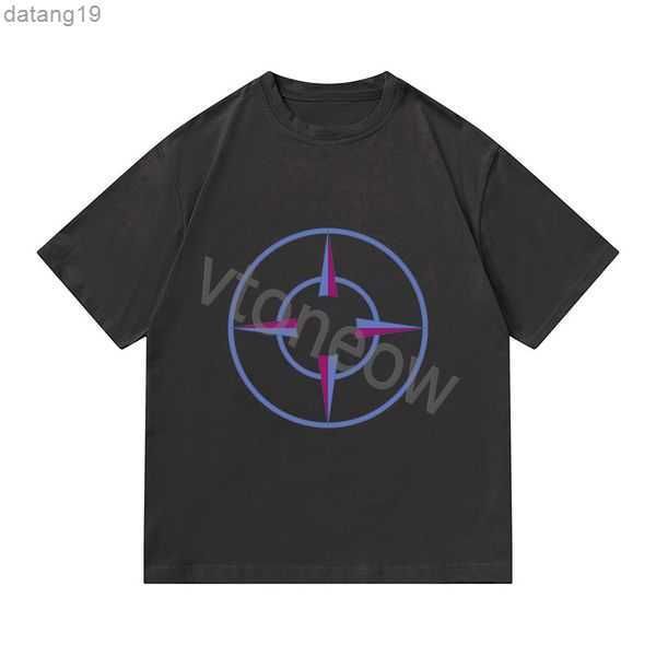 

mens women designers t shirts stone short sleeve series compass printed trendy reflective men's and women's t-shirt island 12 hquu, White;black