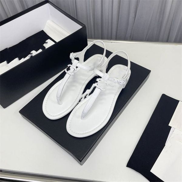 

fashion sandals luxury design 2023 channel women's high heels business work leather canvas casual student sandals 07-012, Black