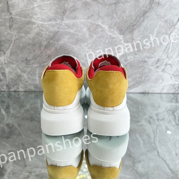 

2023 new luxurys designer sneaker shoe women casual shoes mens leather white platforms with black outdoor sneakers size 35-46