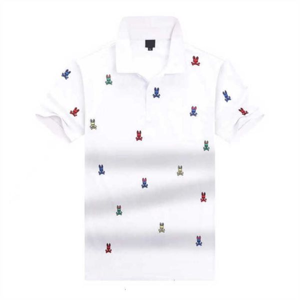 

mens casual t shirt psychos polos bunnys shirts skull rabbit printed tees comfortable lovers breathable high street d4fv, White;black