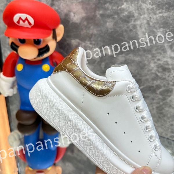

new luxurys designer sneakers casual shoe leather lace up men fashion platform white black mens womens espadrilles sports trainer