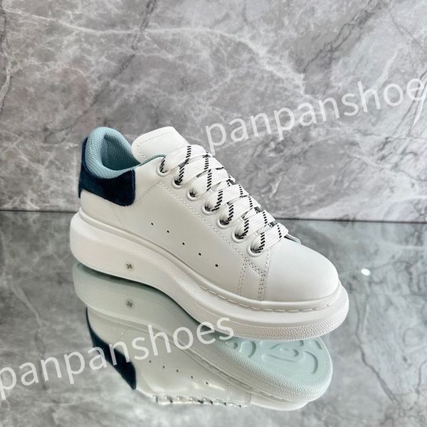 

2023 new luxury designer sneaker shoe women casual shoes mens leather white platforms with black outdoor sneakers size 35-46