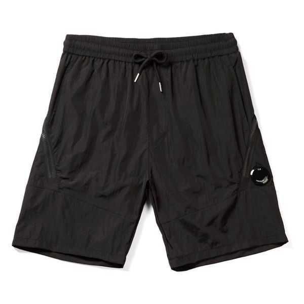 

men's shorts designer cp pants loose sweaterpants comfortable sport beach thigh cotton luxury mens short sports summer breathable swimw, Black