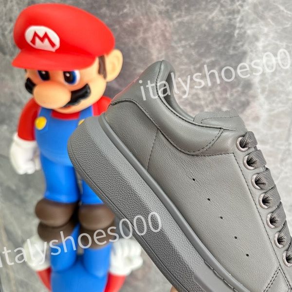 

new genuine leather casual shoes platform sneakers brand design women autumn fashion sports ladies vulcanized men, Black